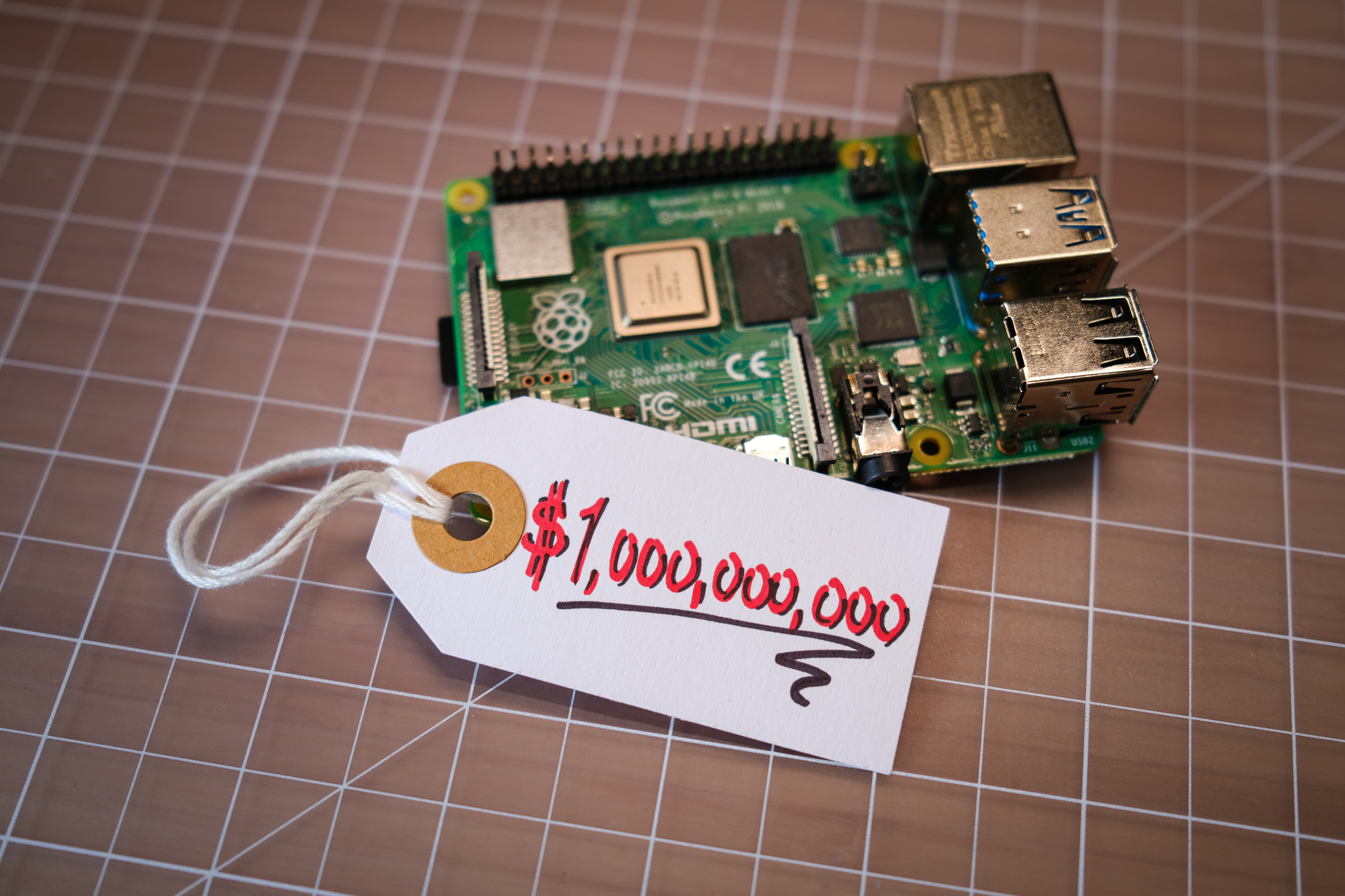 Raspberry Pi with a one billion dollar price tag